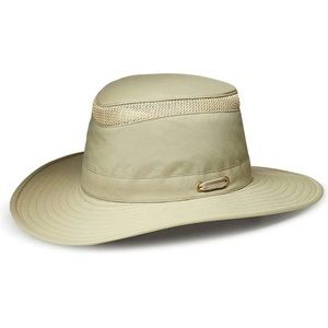 Like New 99$ Tilley LTM6 Unisex Airflo Hat - Adult - 7 1/8 MEDIUM / Khaki Olive